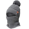 Image 8: Womens Winter Hat Warm Thick Cap Scarf Knit Ski Beanies