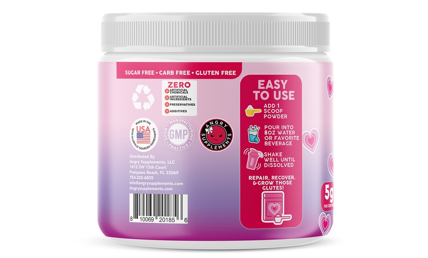 Image 4: 1, 2, or 4-Pack: Better Booty Creatine Powder for Women Unflavored Mix