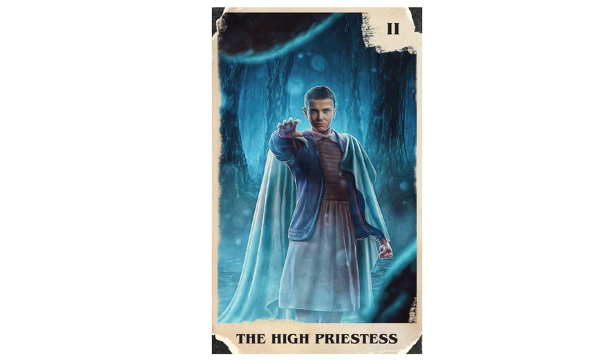 Image 4: Stranger Things-Inspired Tarot Card Deck, Unique Artwork and Guidebook