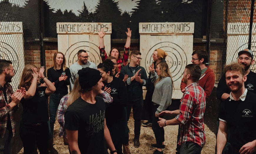 Image 4: 2-Hour Axe Throwing Fun with Expert Instruction for 2, 4, or 6 Adults