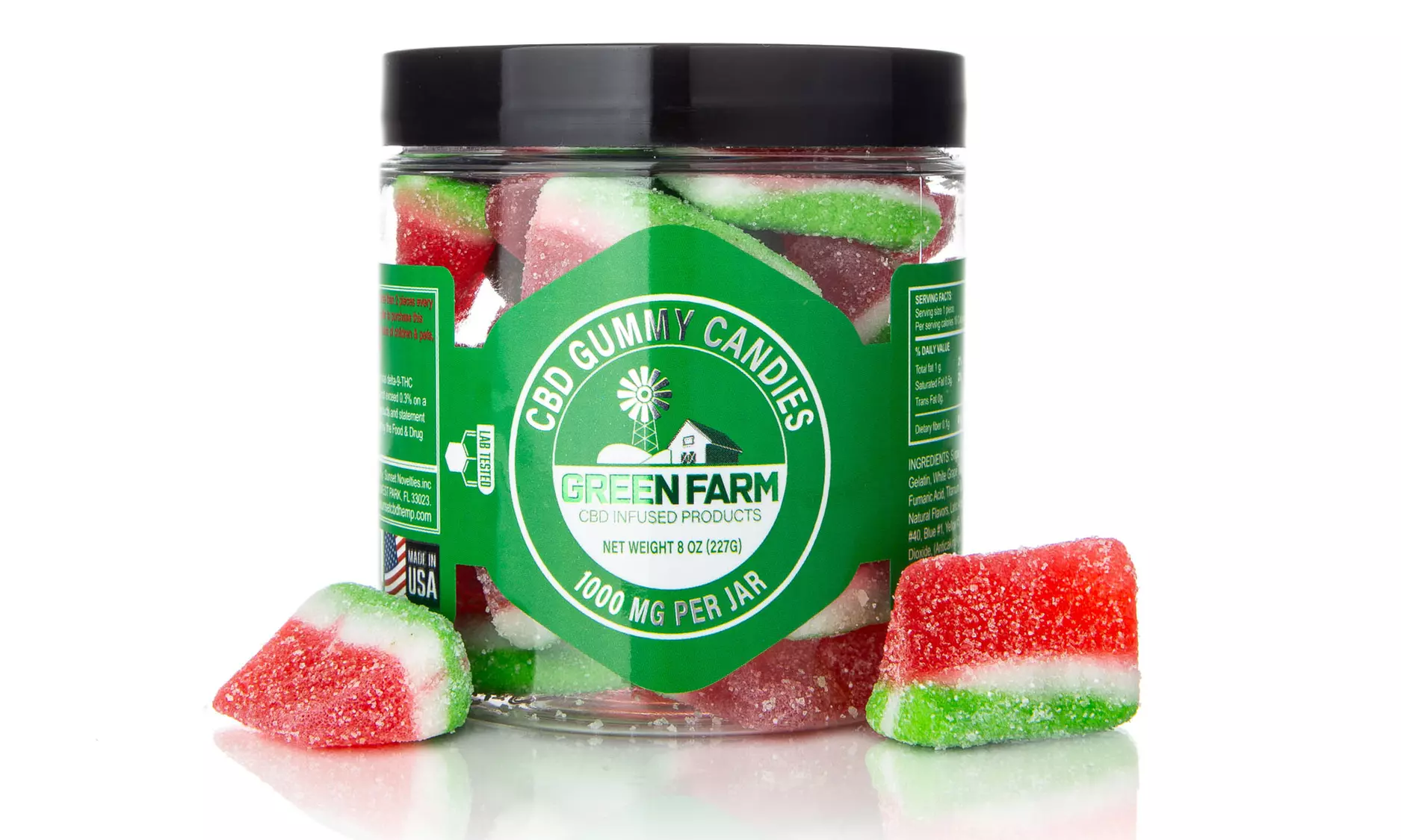 Green Farm Tasty Gummies for Sleep and Anxiety from Green Farm (500MG-5000MG)