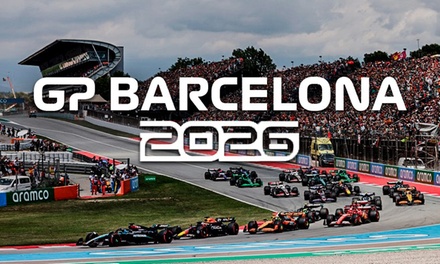 Entrada de 3 días para el Gran Premio de España de Fórmula 1 2026: Admisión general-Pelouse (cat. 5) - Moto GP Barcelona-Catalunya