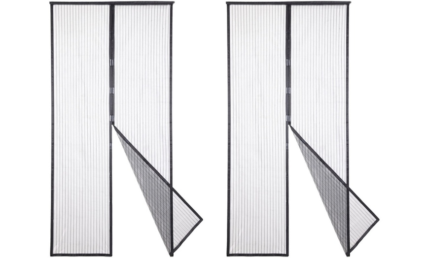 Image 7: Cortina mosquitera con cierre magnético