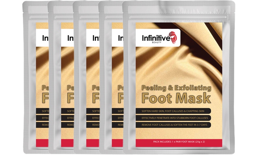 Image 7: Exfoliating Peel Foot Mask Socks