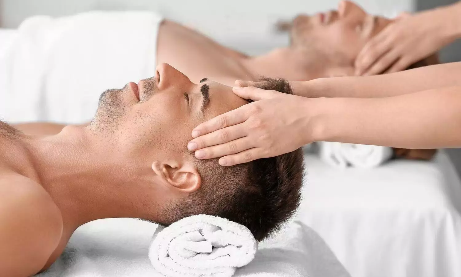 Signature 50-Min Massage with Sugar Scrub & Hot Stones — Solo or Couples at Mission Hills Spa (Up to 51% Off) - Primary Image