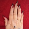 Image 2: Acrylic Nail Extensions with Halloween Nail Art at Vic’s Boutique