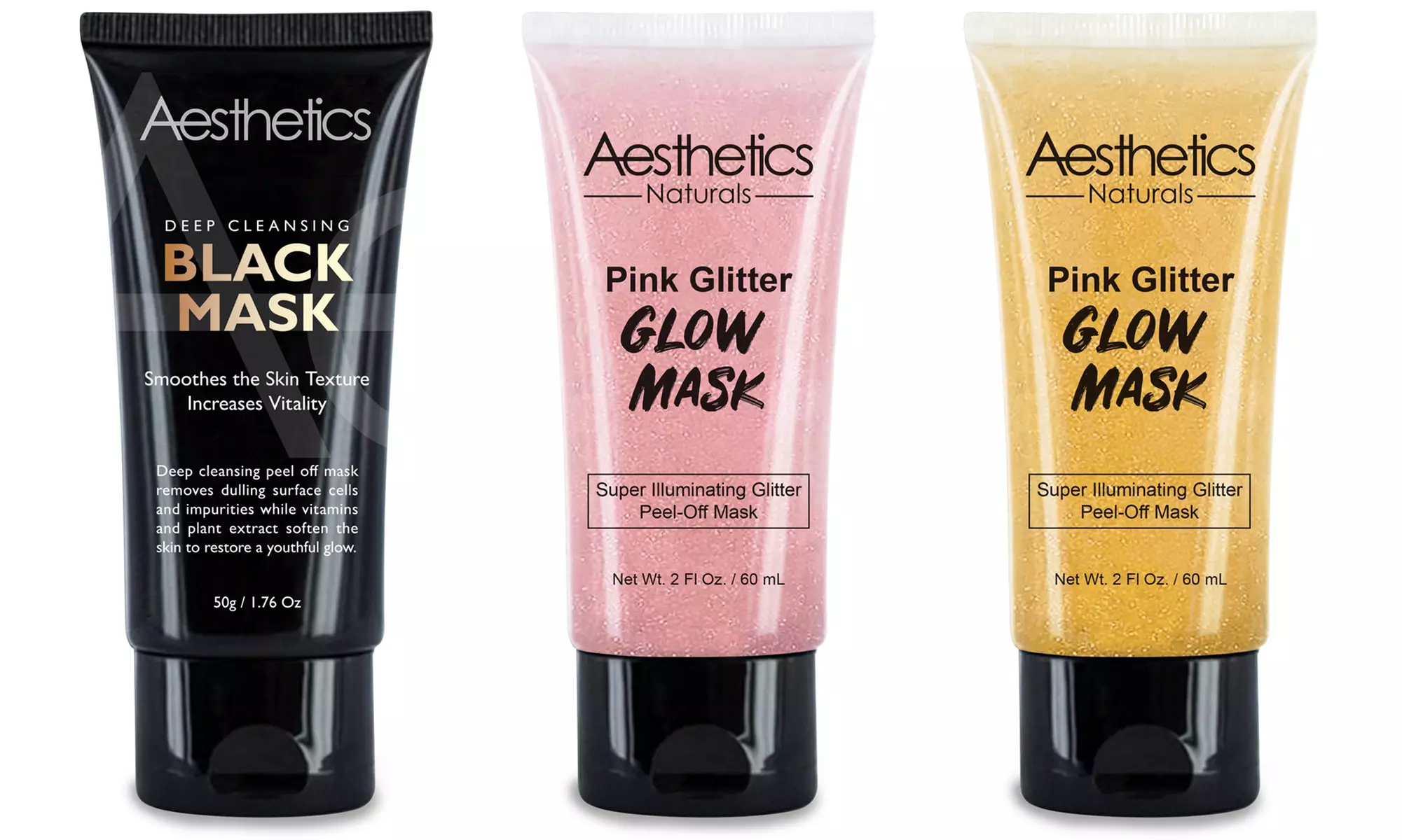 Aesthetics Peel-Off Facial Mask (1,2,3-Pack)