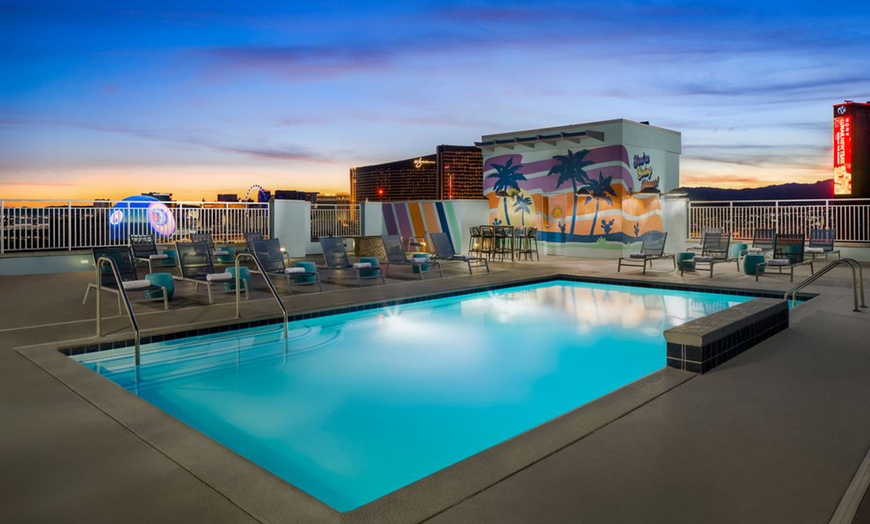 Image 30: Hotel Stay w/ Rooftop Pool & Breakfast. Minutes From The Strip