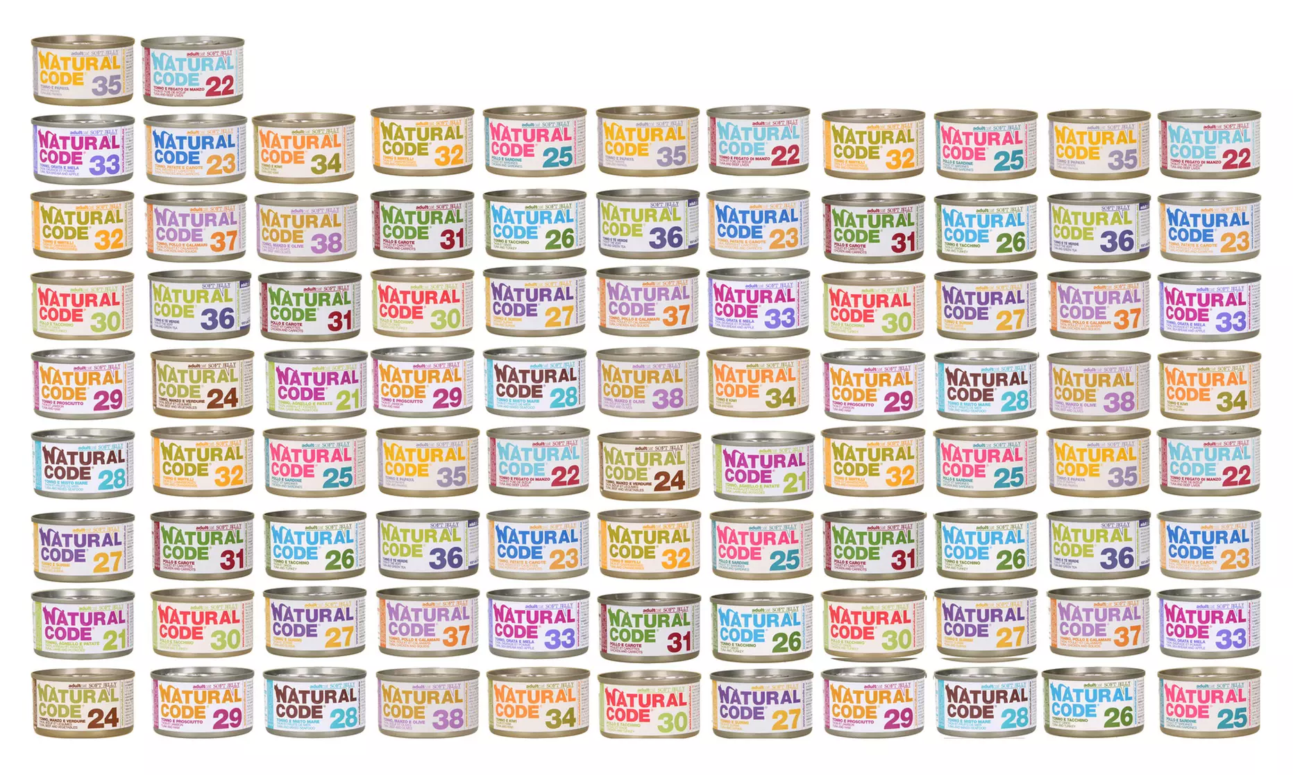 Natural Code - Cibo umido per gatti con ingredienti selezionati