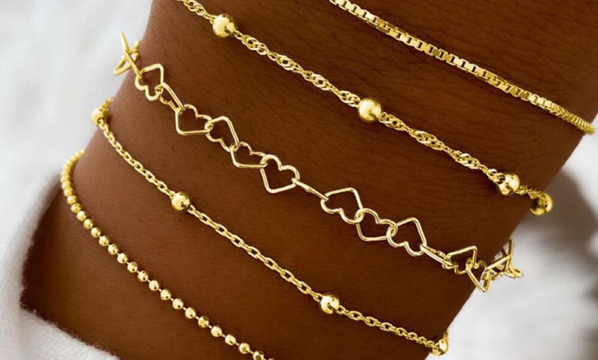 Image 2: 1x oder 2x 5er-Set Mode-Armbänder