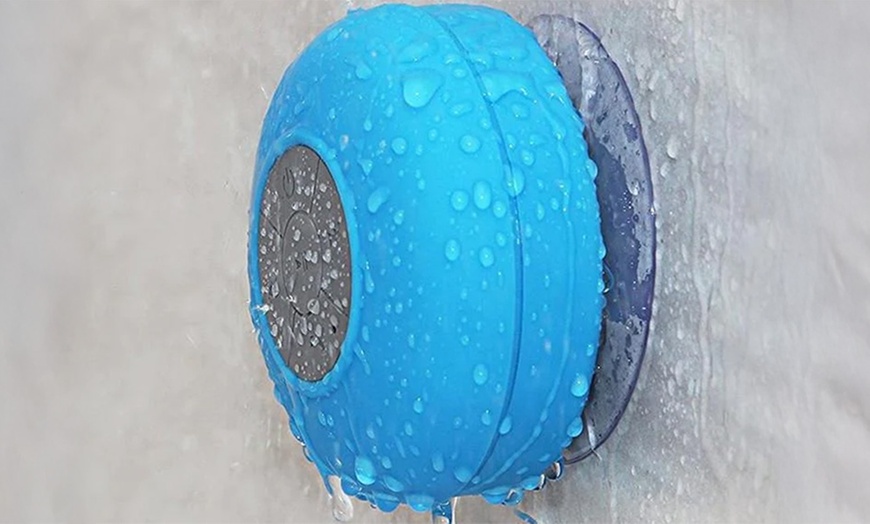 Image 6: Enceinte Bluetooth étanche avec ventouse