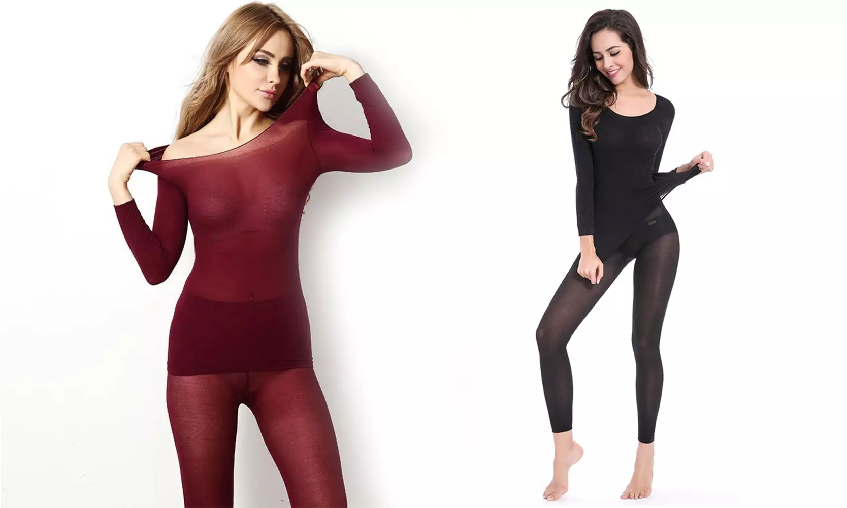 Lot de 2 vêtements thermiques et fins - Primary Image