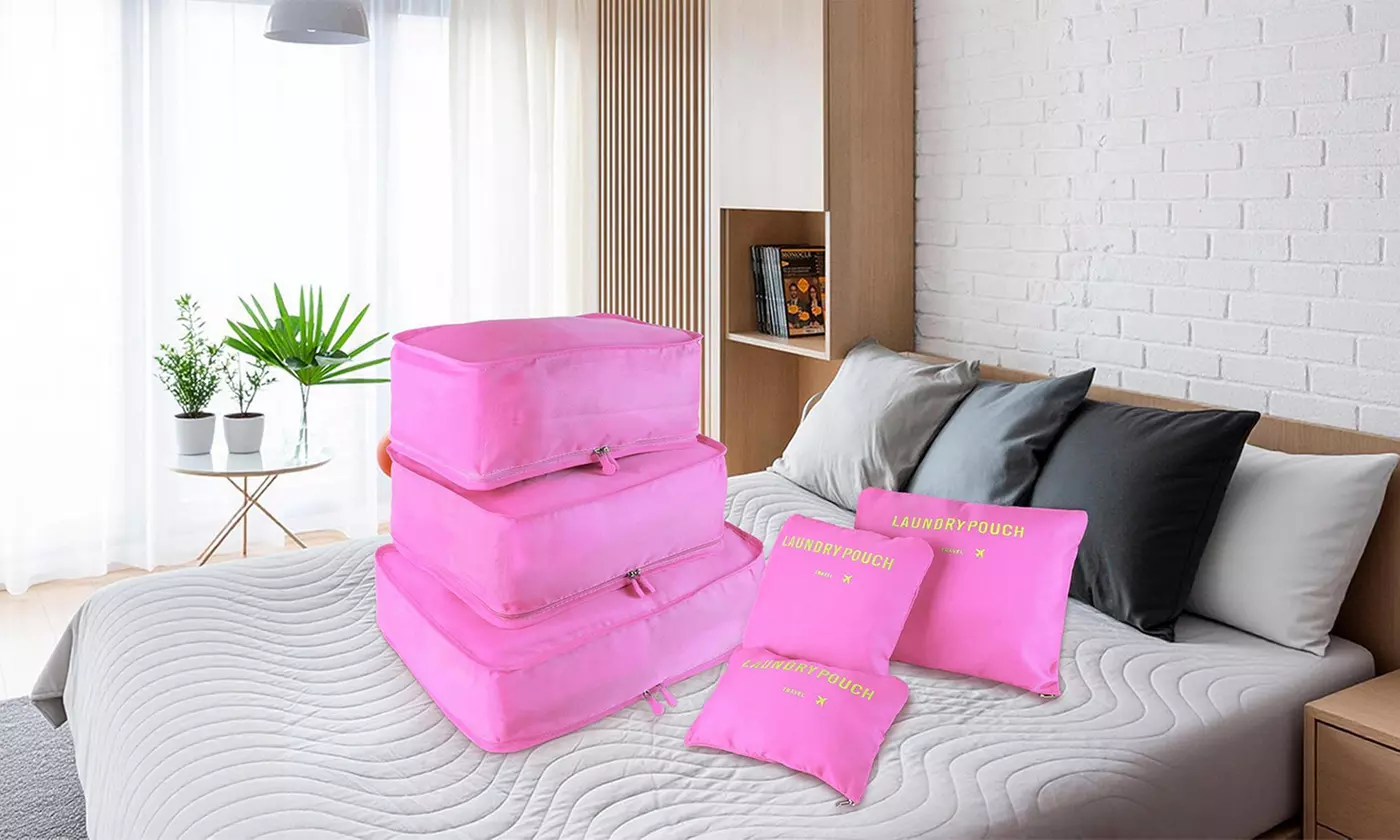 iMounTEK 9-Piece Travel Packing Cubes & Luggage Organizer Set for Suitcases