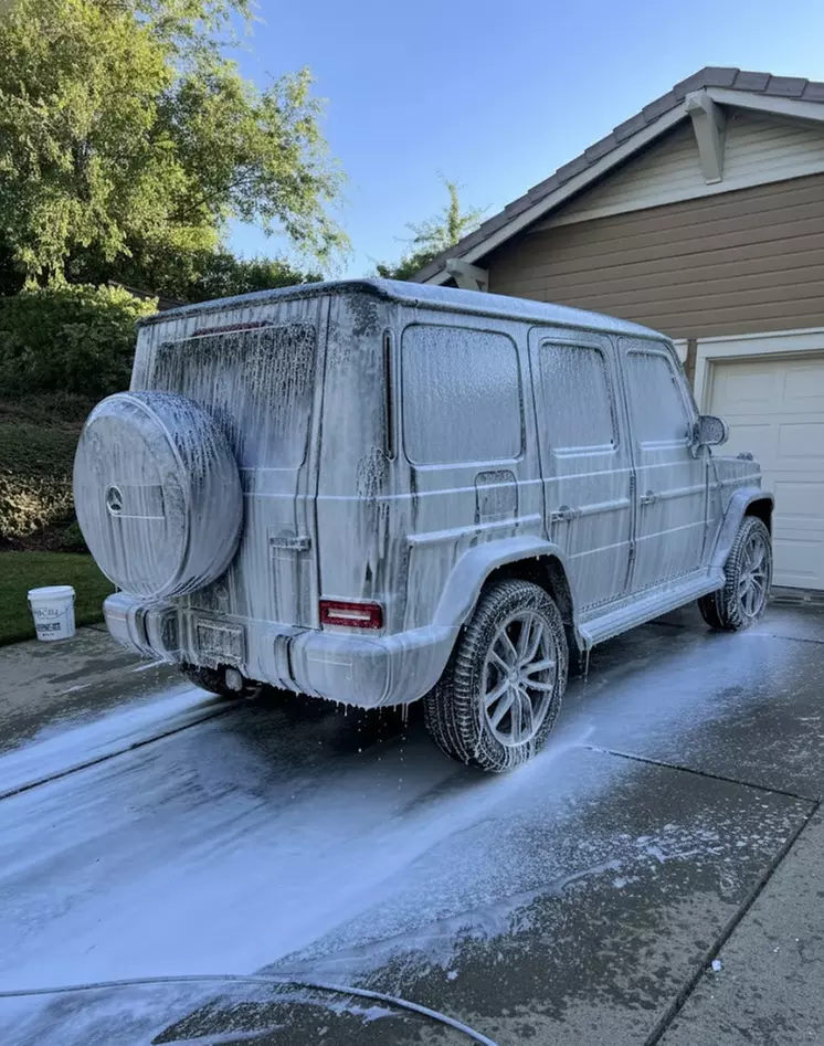 Interior and Exterior Detail for Sedan, Small SUV, or Large SUV