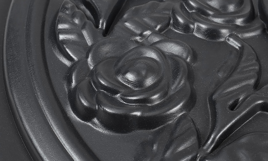 Image 3: Heavy-Duty Umbrella Base for Rotating Parasol in Four Styles