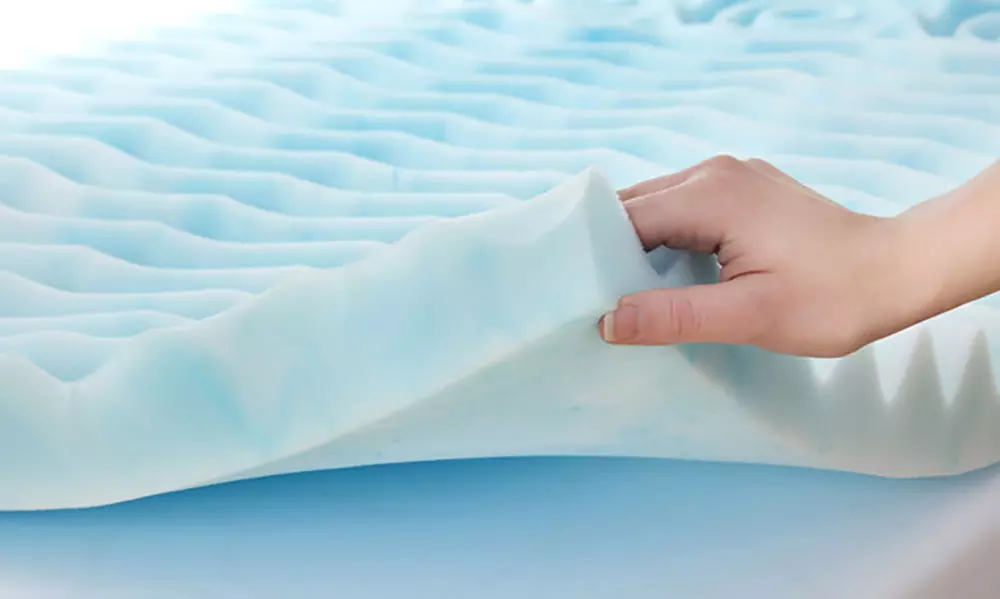 Authentic Comfort 2" Orthopedic Five-Zone Foam Mattress Topper - Image 6