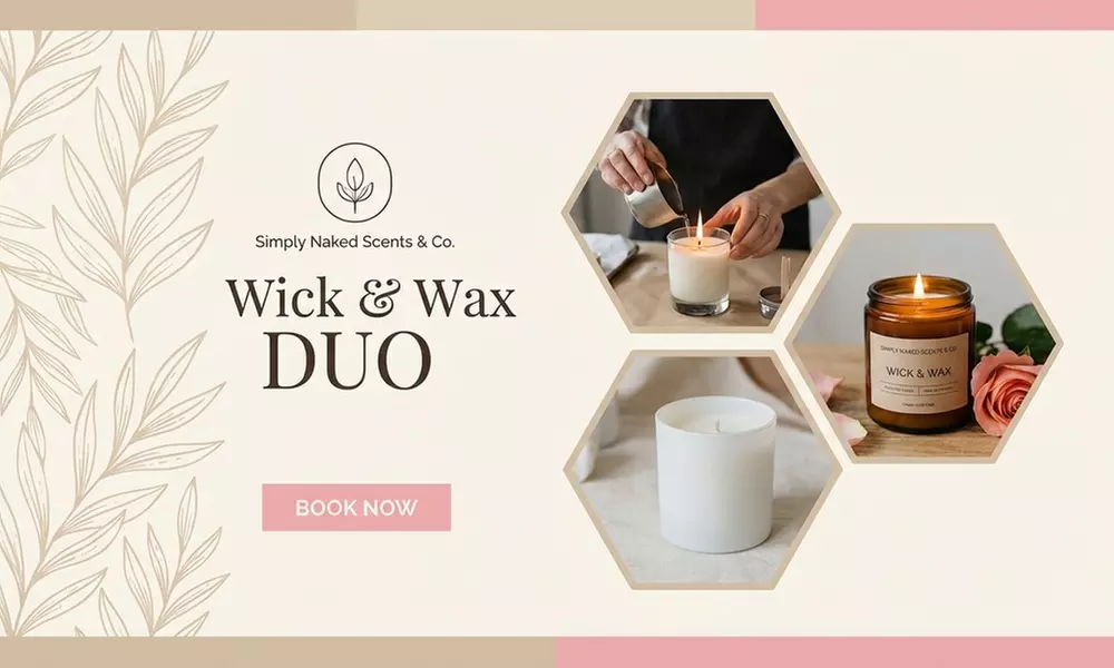 Experience Signature Candle-Pouring duo for Two