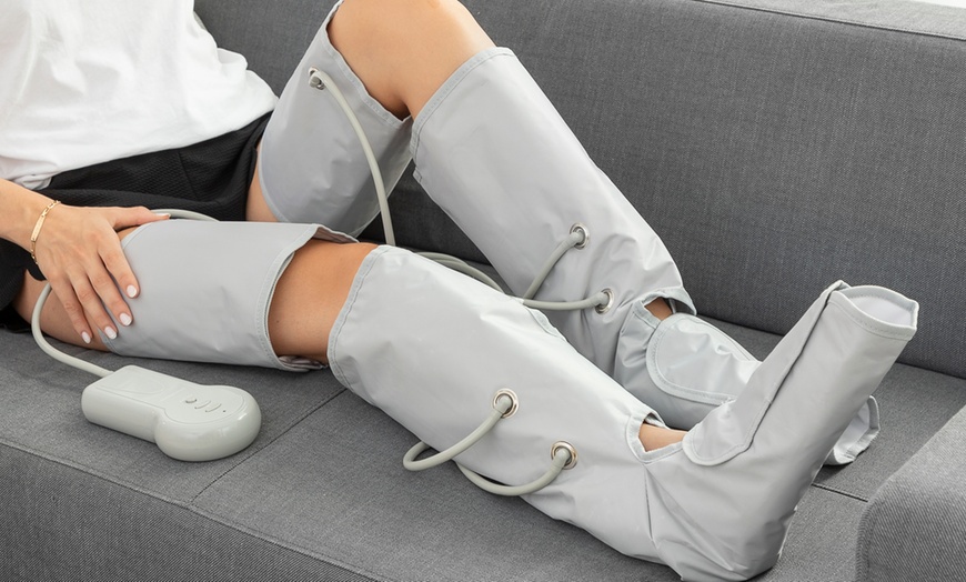 Image 3: Appareil de massage des jambes à compression d'air Maspres InnovaGoods