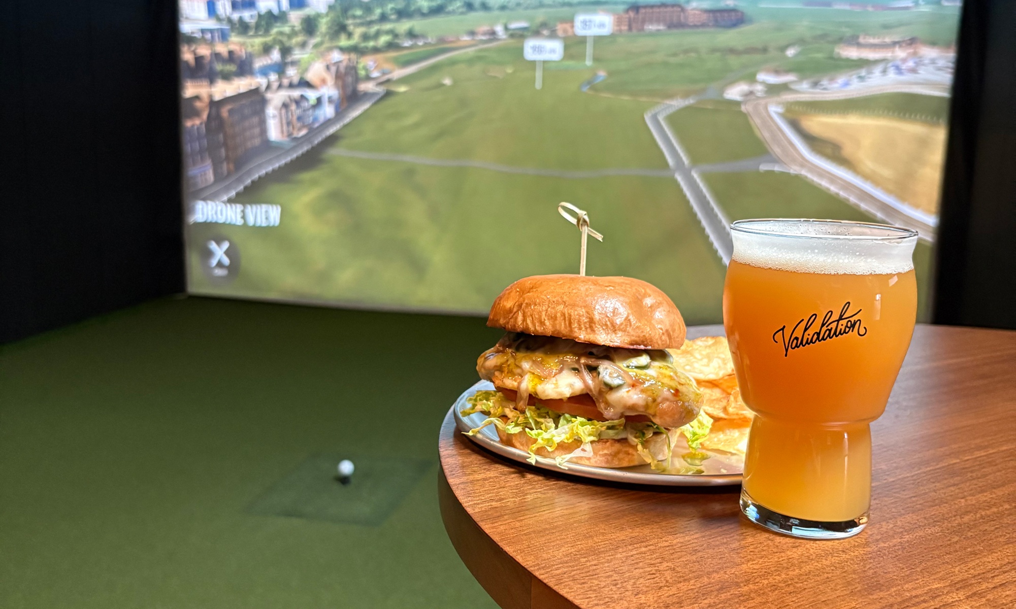 Indoor Golf Fun: 1–3 Hour Bay Rentals with Rental Clubs Included