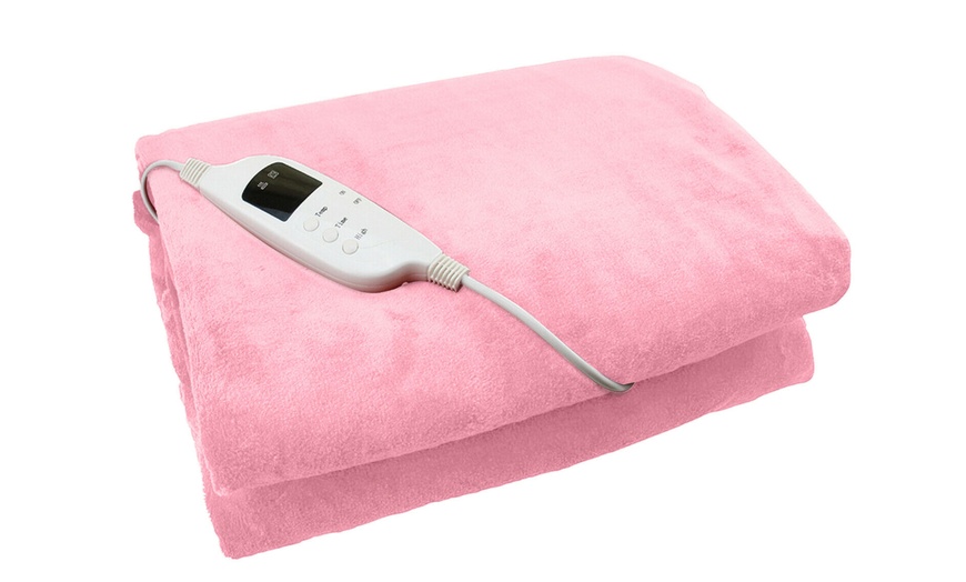 Image 3: Glowmaster UK Electric Heated Cosy Blanket