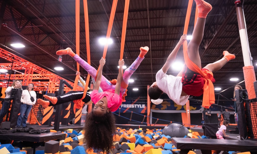 Image 1: Up to 37% Off Trampoline Park Jump Passes at Sky Zone - Gresham