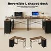 Image 7: Levede L-shaped Computer Desk 