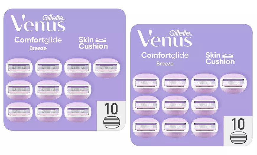 Image 1: 20 Gillette Venus 'ComfortGlide Breeze' scheermesjes