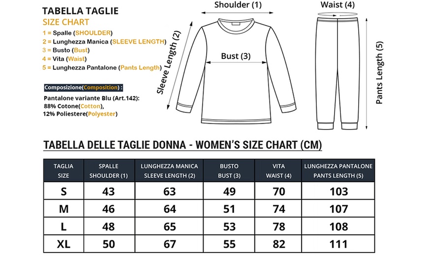 Image 3: Pyjama Coconuda, De Fonseca ou Nottingham en coton interlock