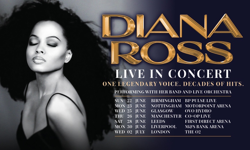 Image 1: Diana Ross – Live In Concert | June 22 - July 2, 2025