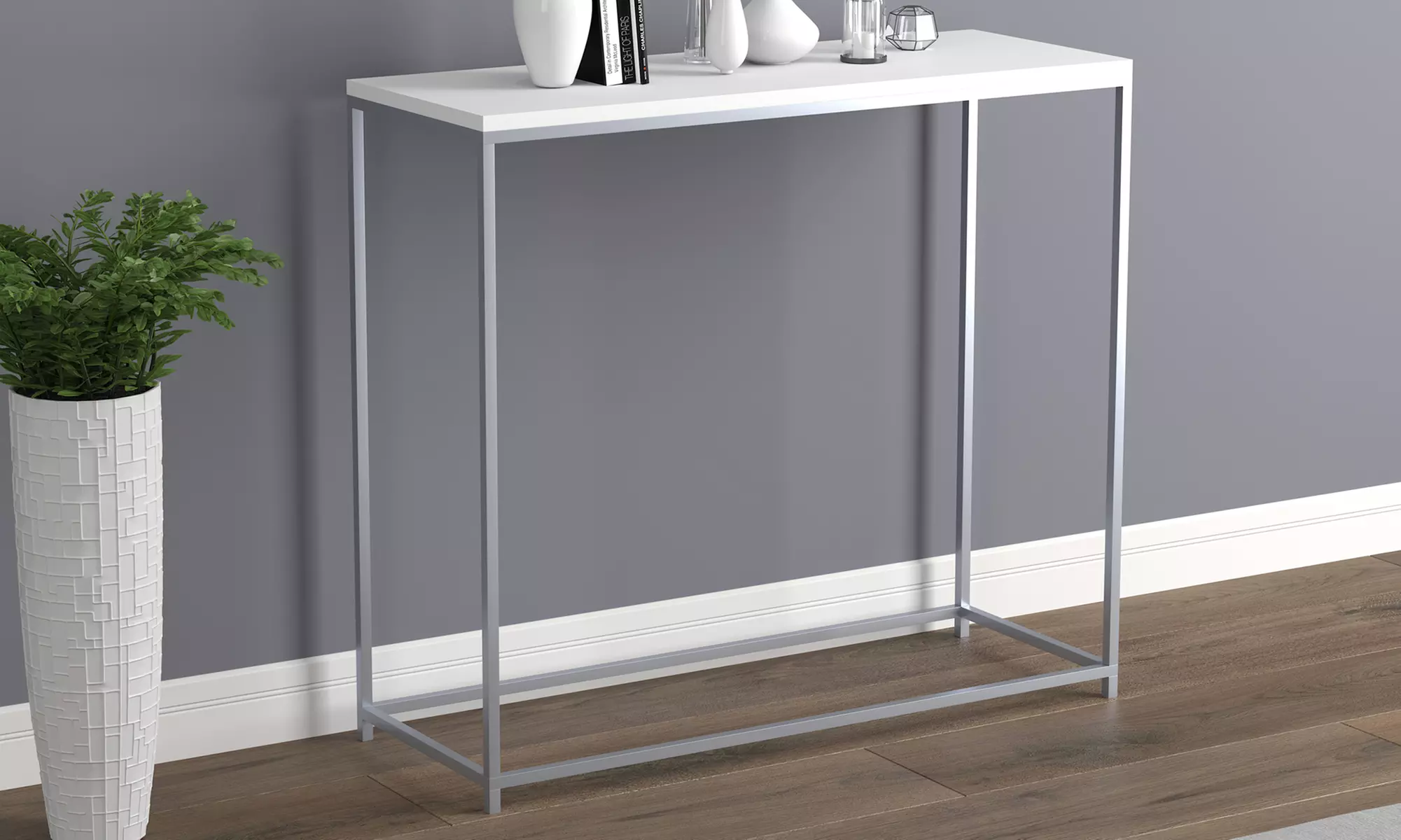 Entryway Console Modern Accent Table  - Primary Image