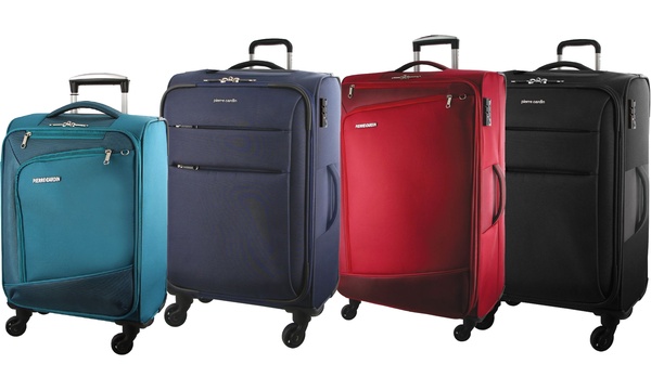 pierre cardin soft luggage