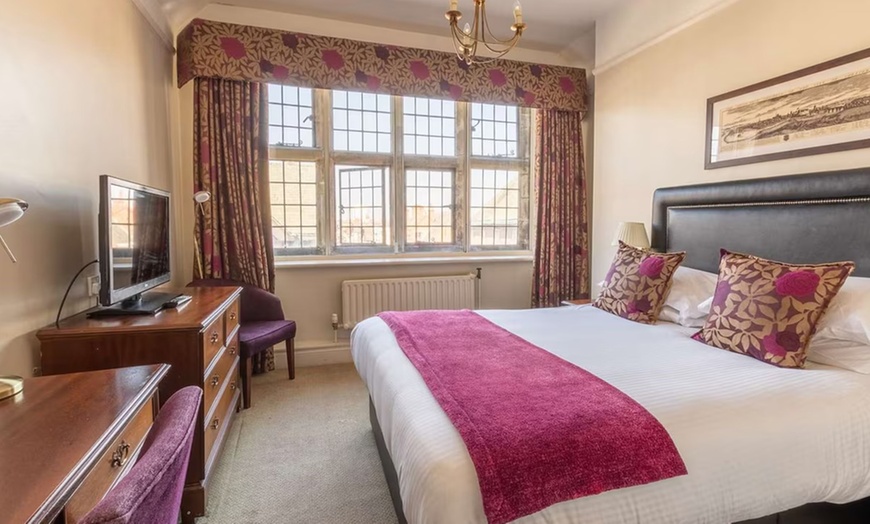 Image 1: Chester: Standard Double Room with Bottle of Prosecco