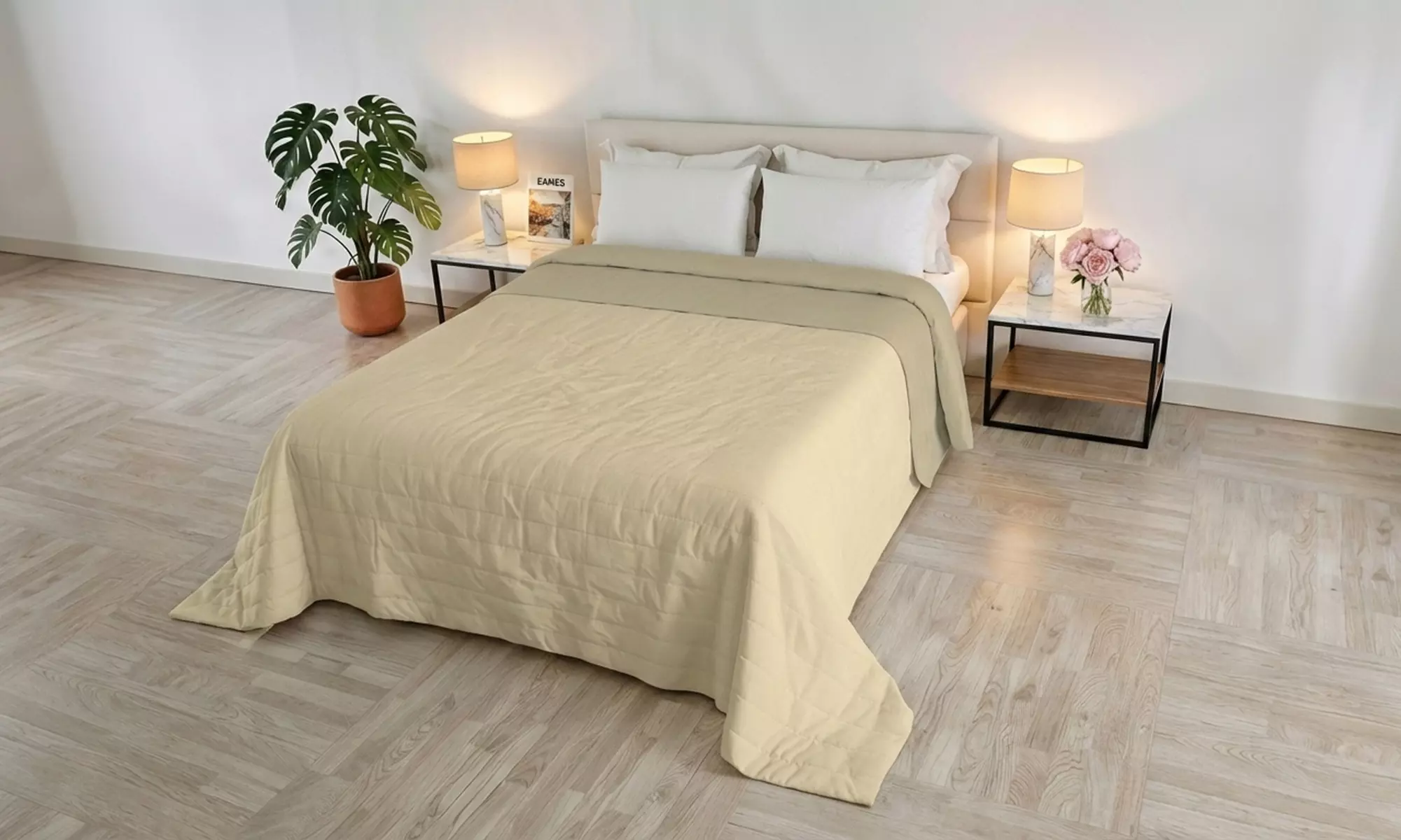 Golia-quilt met dubbelzijdig ontwerp