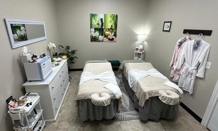 Image 2: One, Two or Couples 60 Min Deep Tissue Massage, 30 Min Facial & More