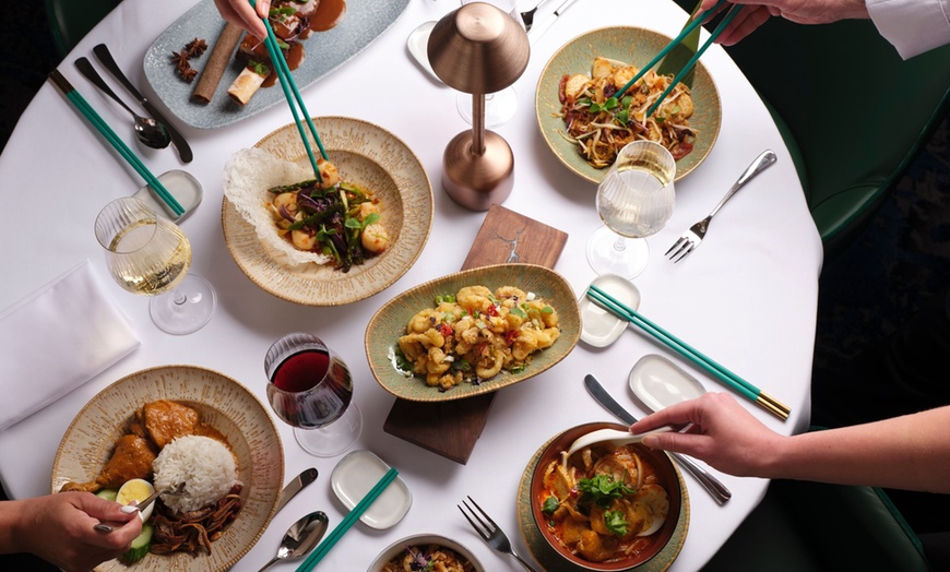 Image 4: 2 or 3-Course Asian Meal w/ Glass of Wine/ Beer or Drink for 2, 3 or 4