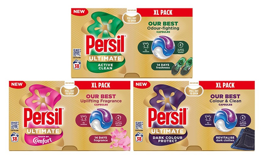 Image 1: Three or Six Persil XL Ultimate Washing Capsules