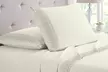 BambooComfort Four-Piece 1800 Thread Count Lace Crochet Deep Pocket Sheet Set  - Second Medium