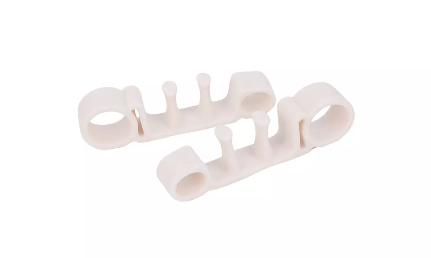 2pcs Toe Separator Stretchers Yoga Foot Gel Bunion Corrector straightener