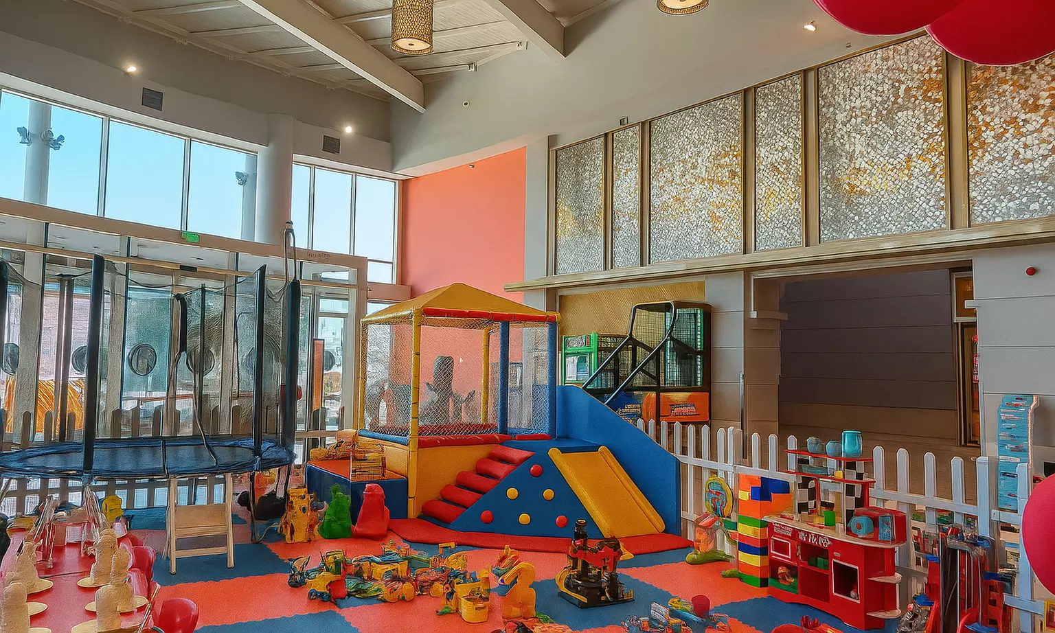 1 or 2 Hr Play Area Access/ + Slime Making/Canvas Painting/Coin Bank Painting  for 1 or 2 Children(Up to46%Off) - Primary Image