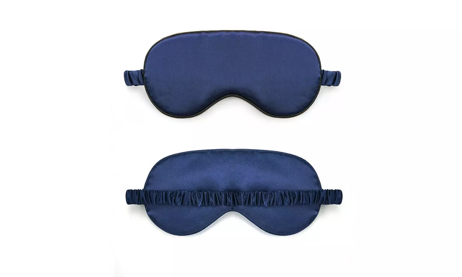 Double-sided Satin Silky travel Sleep Eye Mask Cover Padded Blindfold Smooth