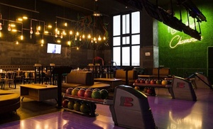 2 partidas de bolos y perrito caliente para 2, de lunes a domingo 2 partidas de bolos y perrito caliente para 2, de lunes a domingo