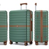 Image 22: Valise ou set 3 valises en ABS et PC avec design rayé Kono
