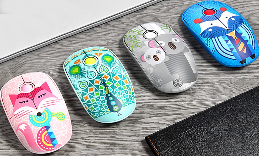 Image 5: Animal-Themed Wireless Mouse