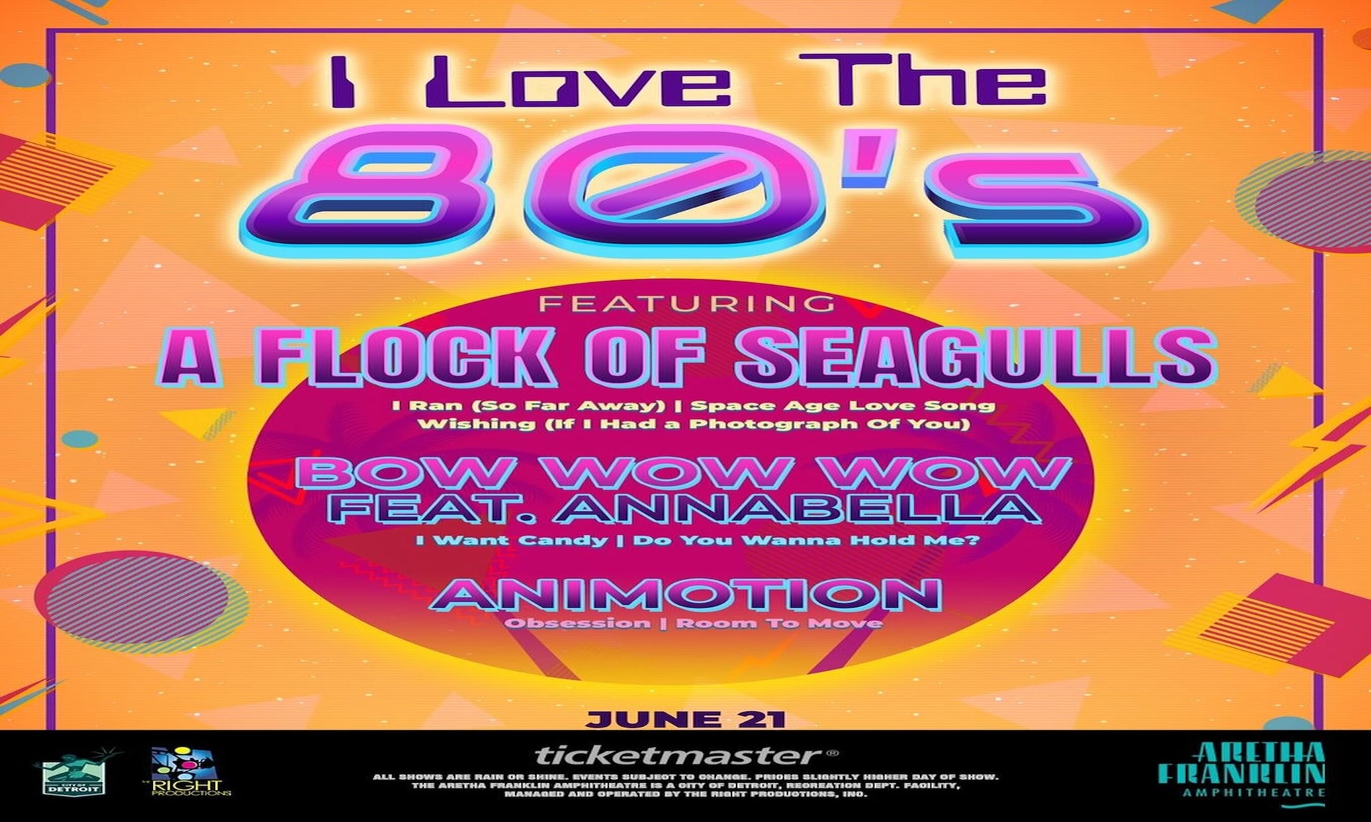 A Flock of Seagulls, Bow Wow Wow, & Animotion - Up to 21% Off 