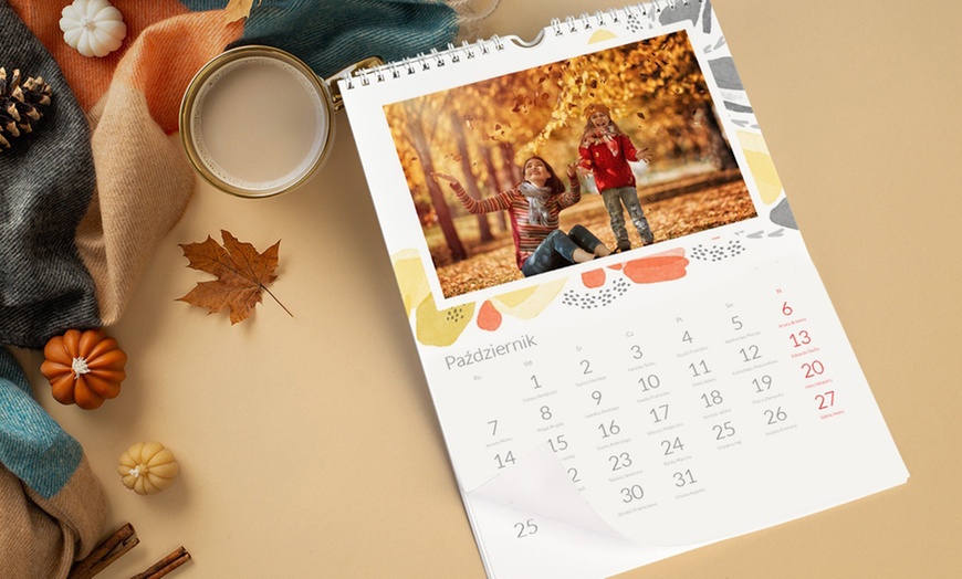 Image 7: Personalizowane kalendarze biurkowe i ścienne z własnymi zdjęciami