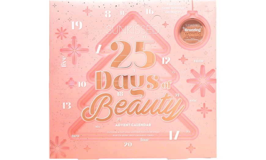 Image 2: Sunkissed 25 Days Of Beauty Christmas Advent Calendar - Natural and Vegan