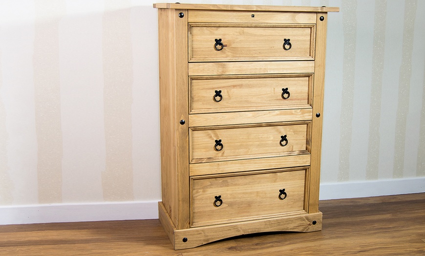 Image 8: Corona Solid Pine Furniture