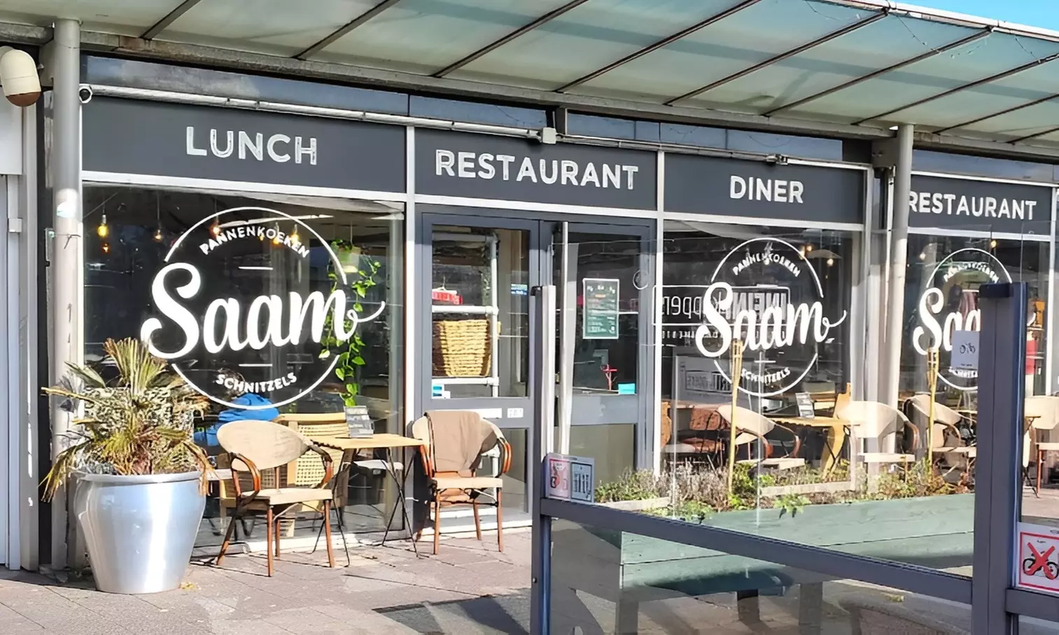 2-gangen pannenkoekenlunch of -diner