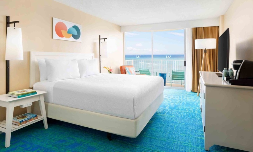 Image 23: Steps from Waikiki Beach and Free Surf-Board Credits Each Day