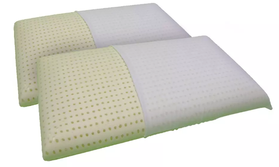2er-Set Memory-Schaum- oder Latex-Kopfkissen